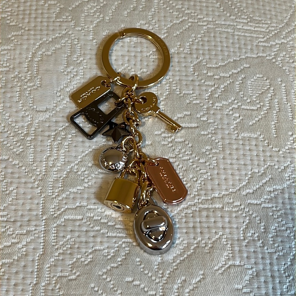 Coach Keychain Bag Charm